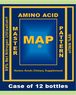 MAP - Case of 12 bottles (120 tablets each)  