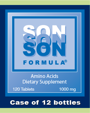 SON Formula - Case of 12 bottles (120 tablets each) 